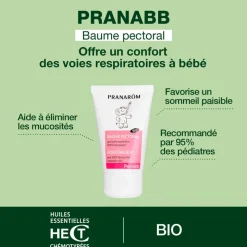 Baume pectoral bébé - Bio