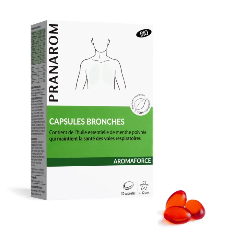 Capsules bronches aux Huiles Essentielles - Bio