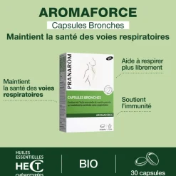Capsules bronches aux Huiles Essentielles - Bio