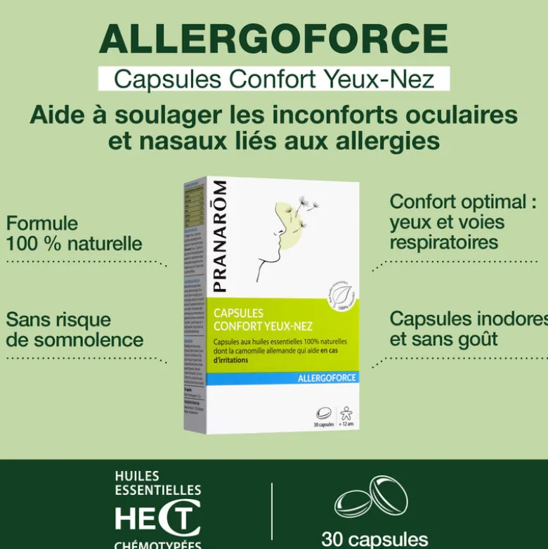 Capsules confort yeux-nez