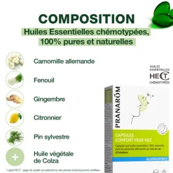 Capsules confort yeux-nez
