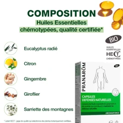 Capsules Défenses naturelles - Bio