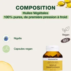 Capsules d'Huile Végétale de Nigelle