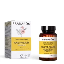 Capsules d'Huile Végétale de Rose musquée