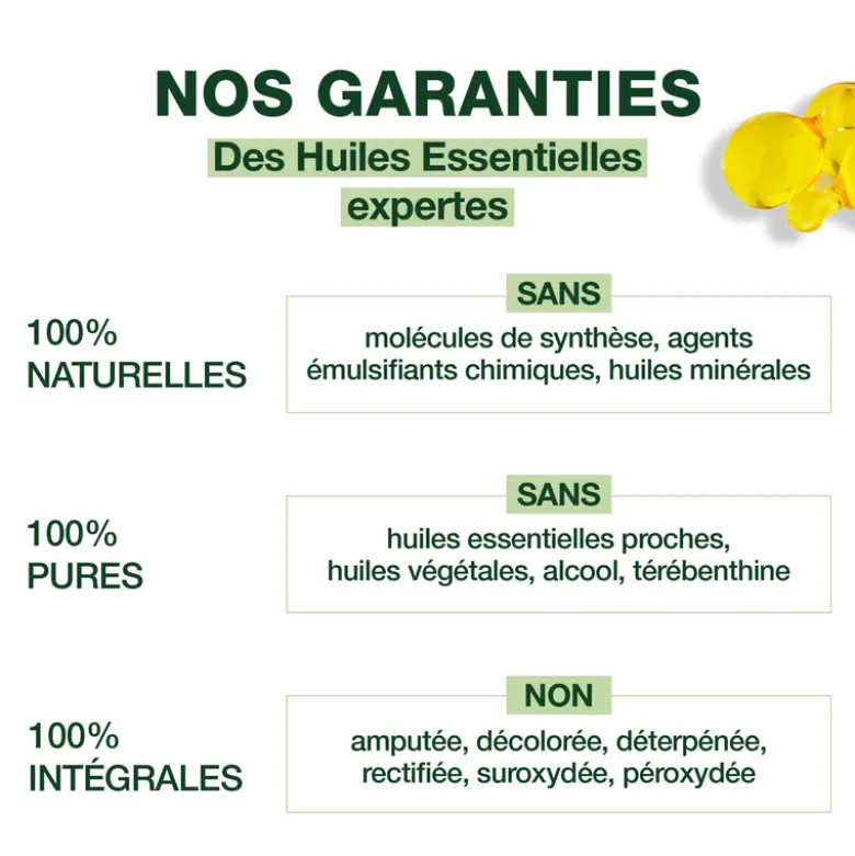 Capsules inhalation pour dégager le nez - Bio