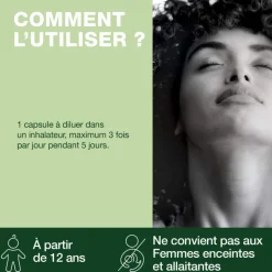 Capsules inhalation pour dégager le nez - Bio