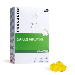 Capsules inhalation pour dégager le nez - Bio