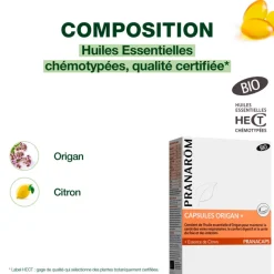 Capsules Origan + - Bio
