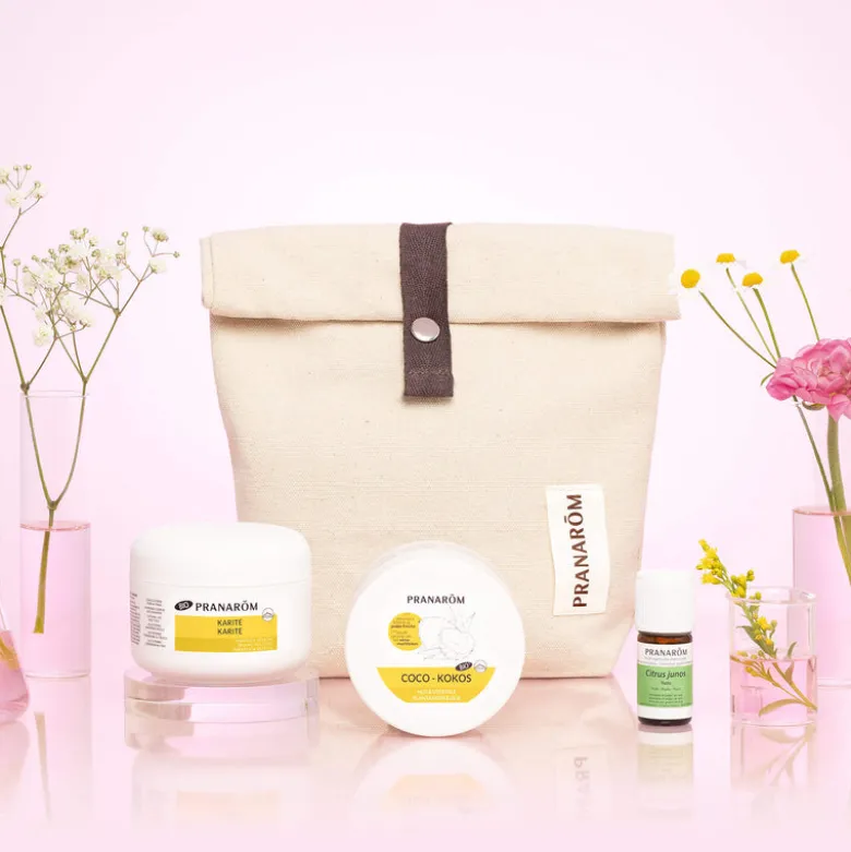 Coffret DIY Baume corps gourmand au Yuzu et Coco - Trousse offerte