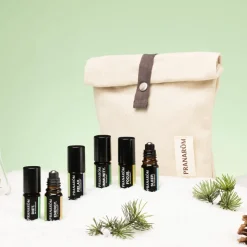 Coffret 6 roll-ons Aromaboost + trousse offerte