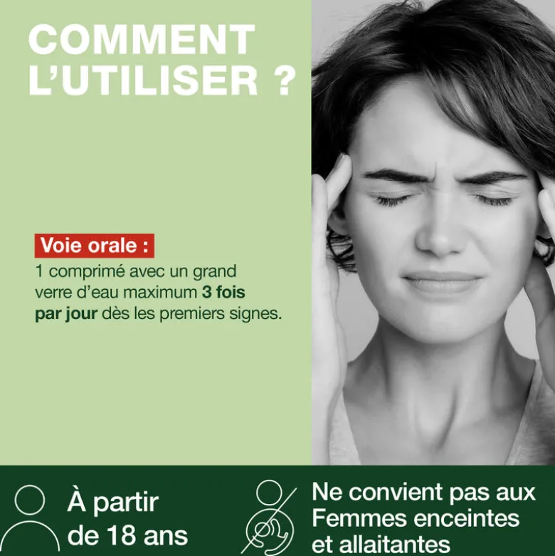 Comprimés maux de tête