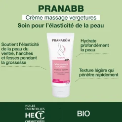 Crème - massage vergetures - Bio