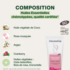 Crème - massage vergetures - Bio