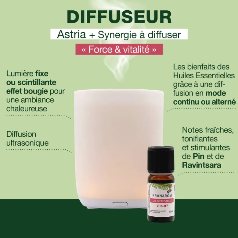 Diffuseur Astria + Force et vitalité