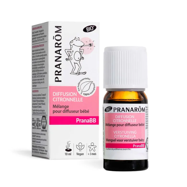 Diffusion citronnelle pour bébé - Bio