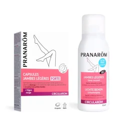 Duo jambes légères : spray et capsules