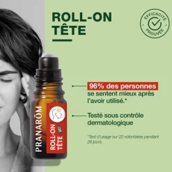 Duo pack comprimés et roll-on mal de tête