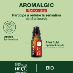 Duo pack comprimés et roll-on mal de tête
