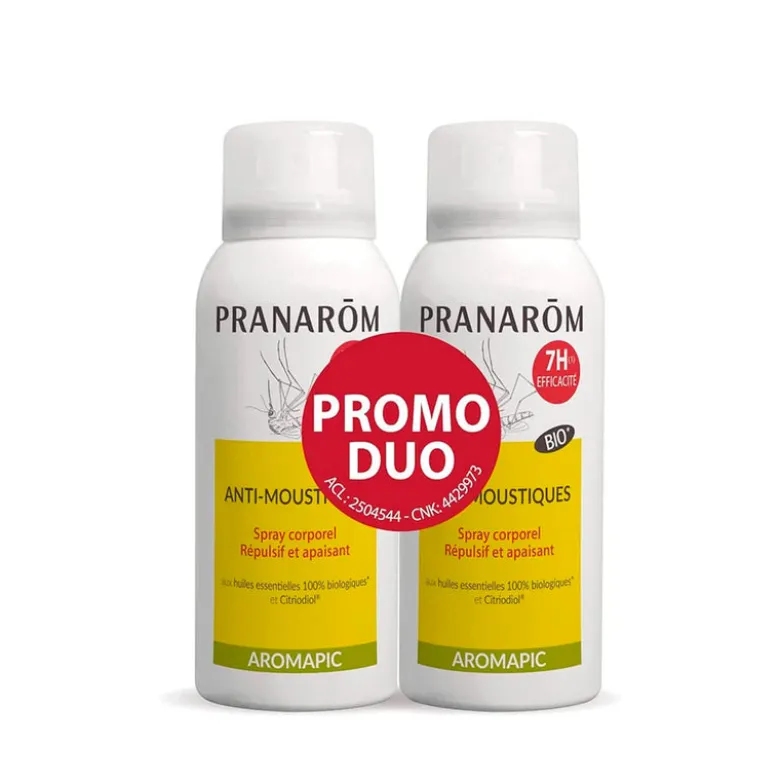 Duo Spray corps anti-moustiques - Bio