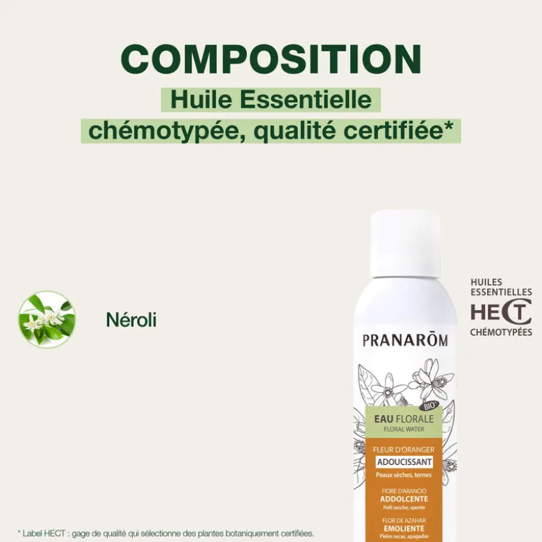 Eeau florale de Fleur d'Oranger - Bio