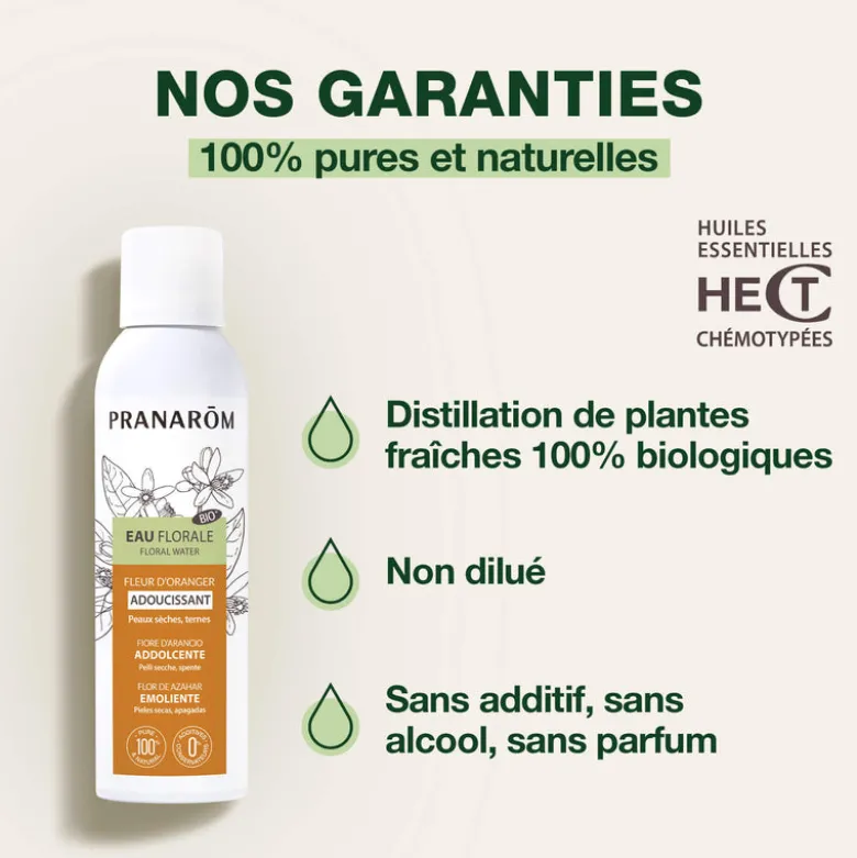 Eeau florale de Fleur d'Oranger - Bio