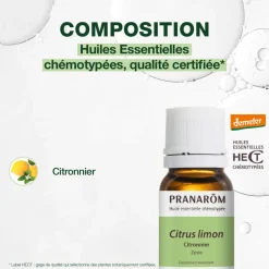 Essence de Citronnier Demeter - Bio Demeter