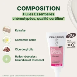 Gel gingival pour poussées dentaires - Bio