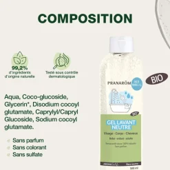 Gel lavant neutre - Bio