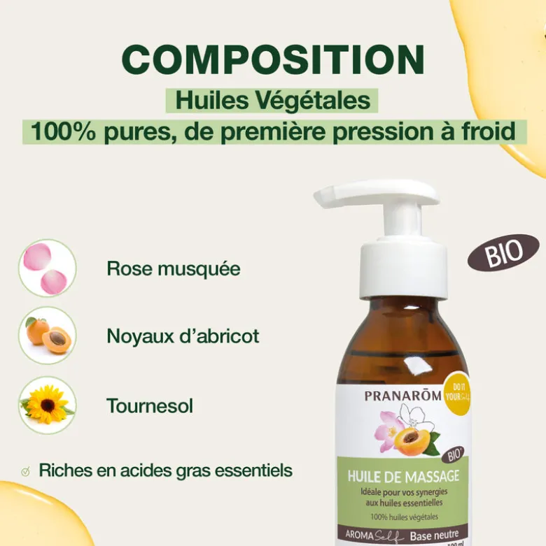 Huile de massage - Bio