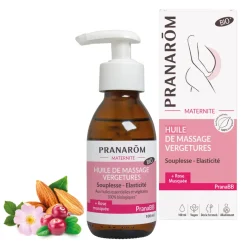 Huile de massage vergetures - Bio