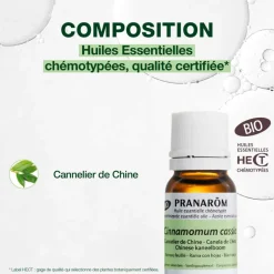 Huile Essentielle de Cannelier de Chine - Bio