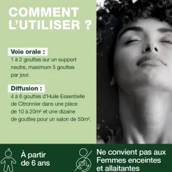 Huile Essentielle de Citronnier - Bio