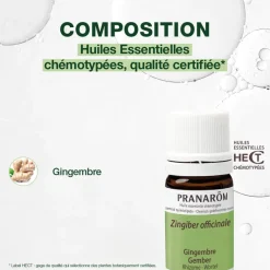 Huile Essentielle de Gingembre