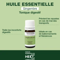 Huile Essentielle de Gingembre