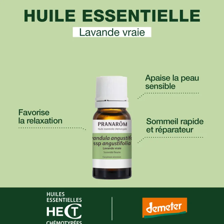 Huile essentielle de Lavande vraie Demeter - Bio Demeter