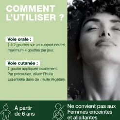 Huile Essentielle de Menthe poivrée - Bio