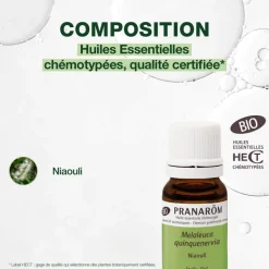 Huile Essentielle de Niaouli - Bio