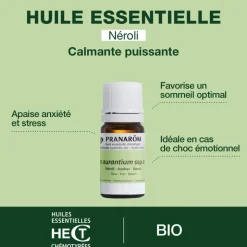 Huile Essentielle de Néroli - Bio