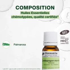 Huile Essentielle de Palmarosa - Bio