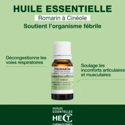 Huile Essentielle de Romarin à cinéole