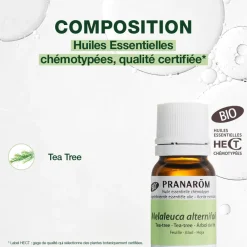 Huile Essentielle de Tea-tree - Bio