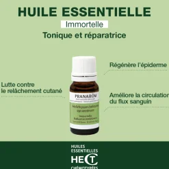 Huile Essentielle d'Immortelle (Hélichryse)