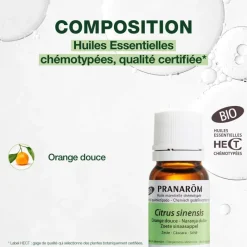 Huile Essentielle d'Orange douce - Bio
