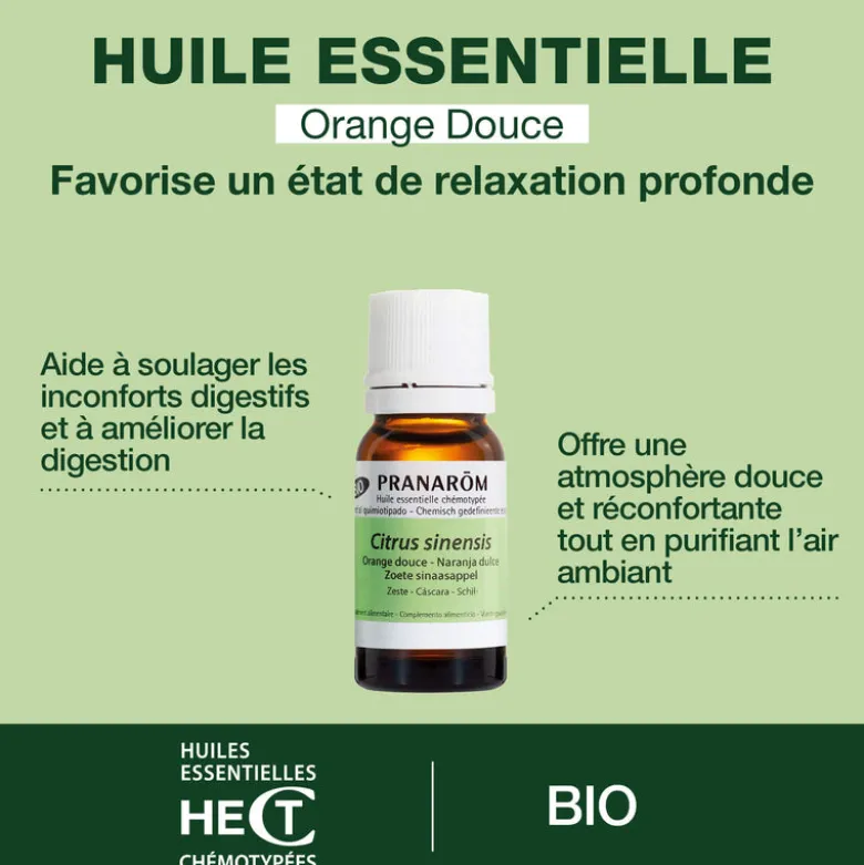 Huile Essentielle d'Orange douce - Bio