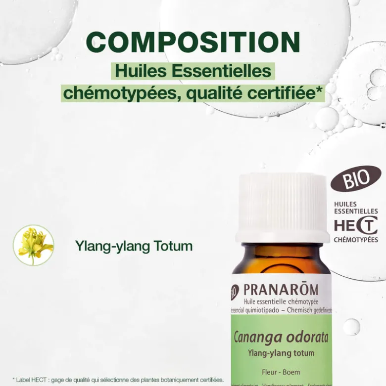 Huile Essentielle d'Ylang-ylang totum - Bio