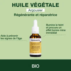 Huile Végétale d'Argousier - Bio