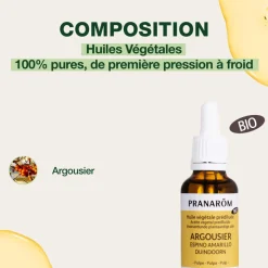 Huile Végétale d'Argousier - Bio