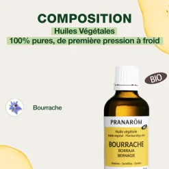 Huile Végétale de Bourrache - Bio