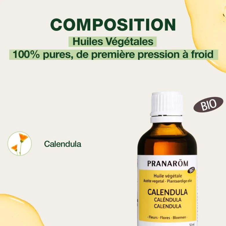 Huile Végétale de Calendula - Bio