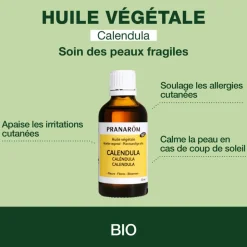 Huile Végétale de Calendula - Bio